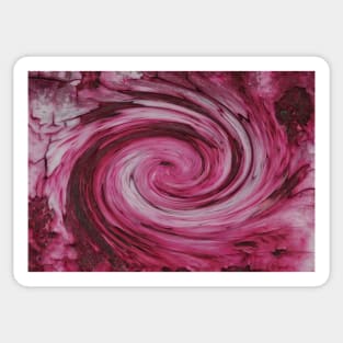 Pink Galaxy Sticker